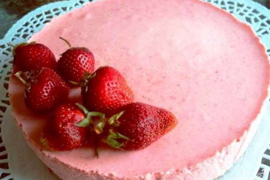 Рецепт клубничное суфле для торта