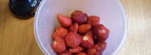 клубничное суфле. Шаг 3