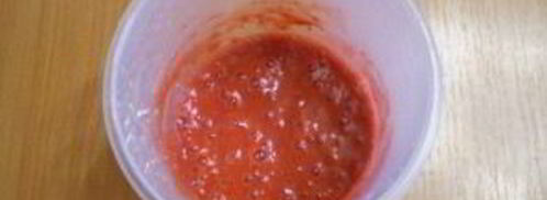 клубничное суфле. Шаг 4