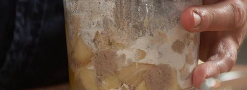 копченая утка с яблочным суфле. Шаг 2