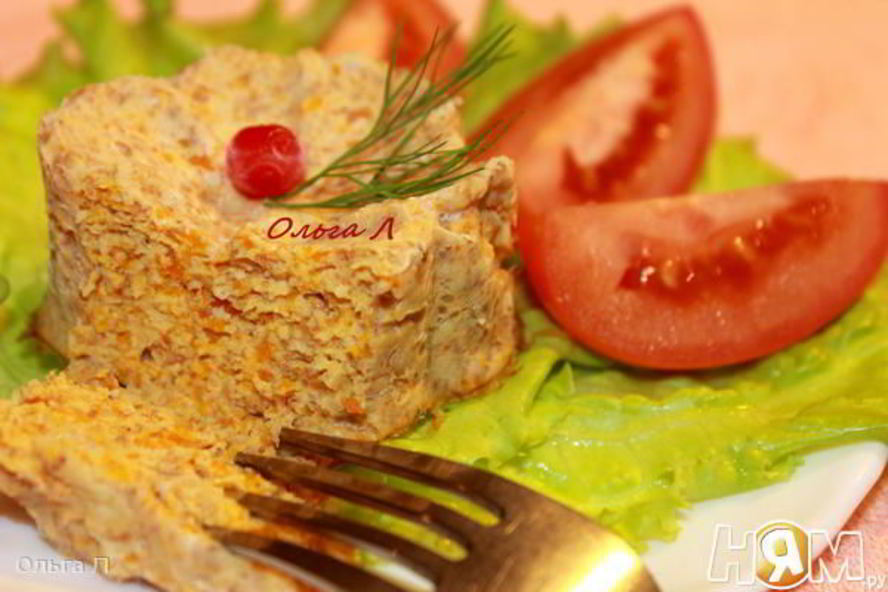 Рецепт куриное суфле с овощами