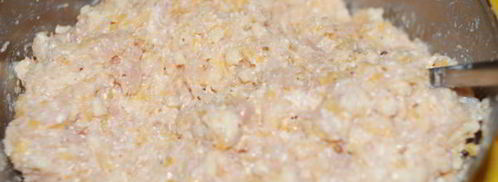 куриное суфле с тыквой, сыром и творогом. Шаг 5