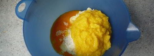 нежное мангово-кокосовое суфле. Шаг 5