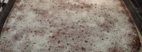 рулет из шоколадного суфле с малиной. Шаг 12