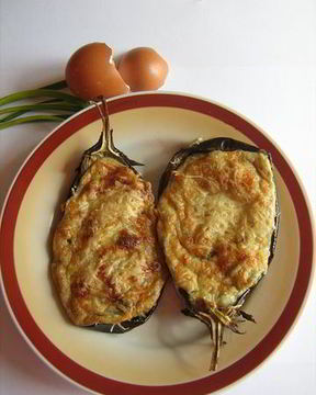 Суфле из баклажанов