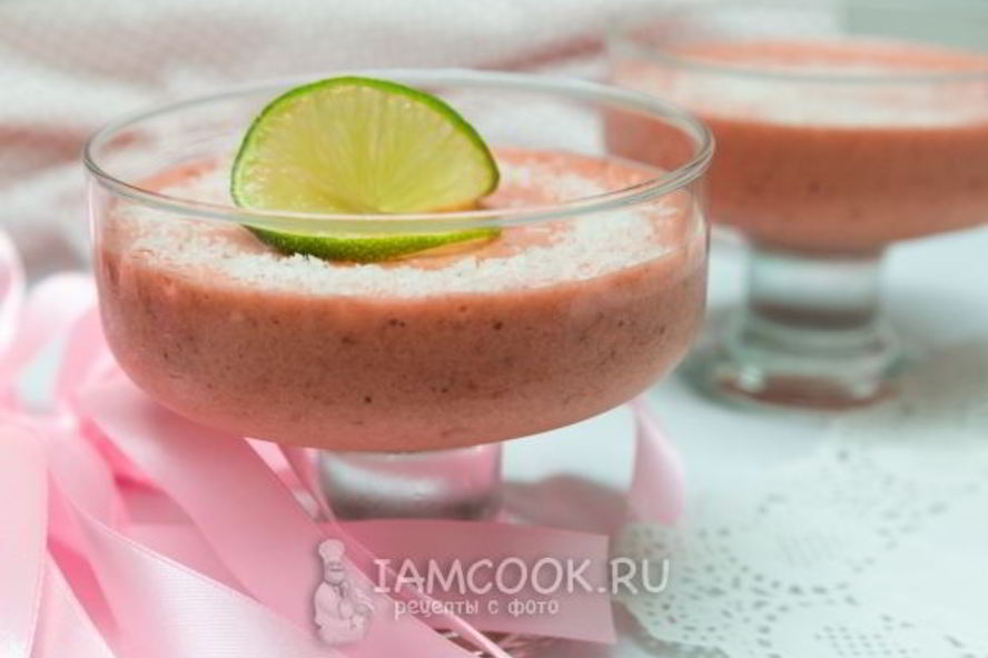 Рецепт суфле из клубники с желатином