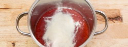 суфле из клубники с желатином. Шаг 5