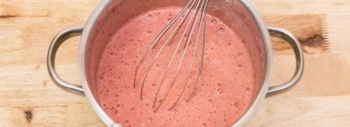 суфле из клубники с желатином. Шаг 9