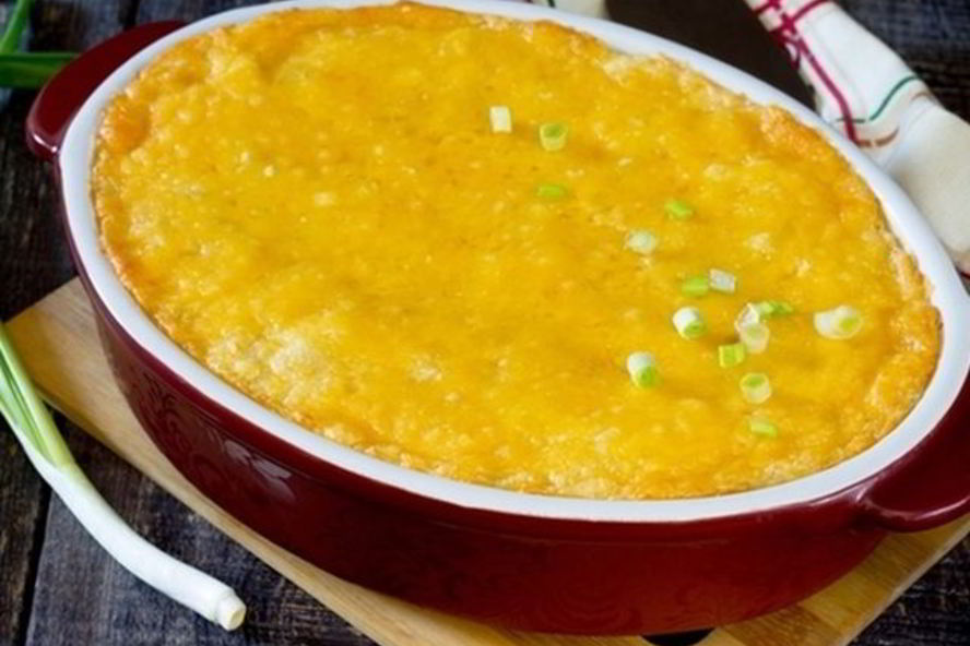 Рецепт суфле из рыбы и картофеля