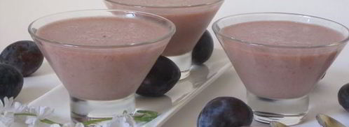 суфле из слив со сгущенным молоком. Шаг 10