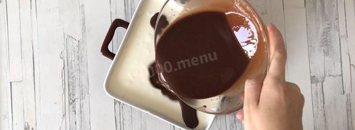 суфле птичье молоко с желатином. Шаг 17