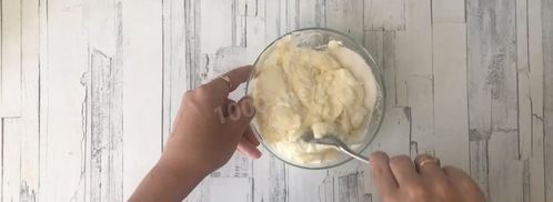 суфле птичье молоко с желатином. Шаг 3