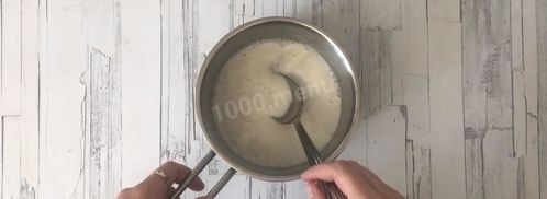 суфле птичье молоко с желатином. Шаг 5