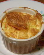 Суфле с зеленым горошком