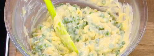 суфле с зеленым горошком. Шаг 8