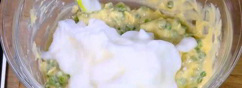 суфле с зеленым горошком. Шаг 9