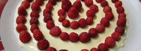 торт-суфле мята с земляникой. Шаг 12