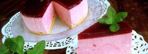 торт-суфле с малиной. Шаг 11