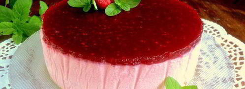 торт-суфле с малиной. Шаг 10