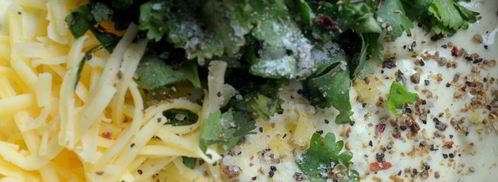 творожно-картофельное суфле с кинзой. Шаг 3