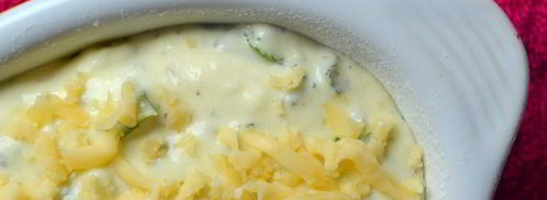 творожно-картофельное суфле с кинзой. Шаг 4