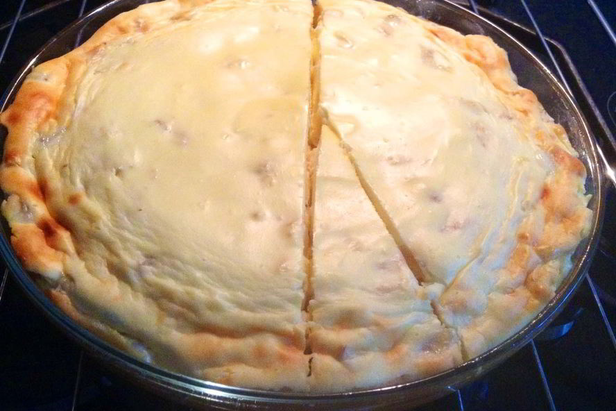 Рецепт творожное суфле с бананом