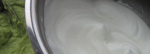 запеченная свинина с суфле из зеленого горошка бабочки прилетели. Шаг 12