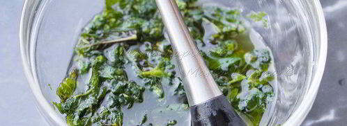 апельсиновый тирамису с мятным сиропом. Шаг 2