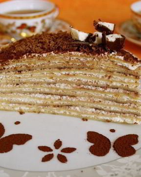 Блинный тирамису