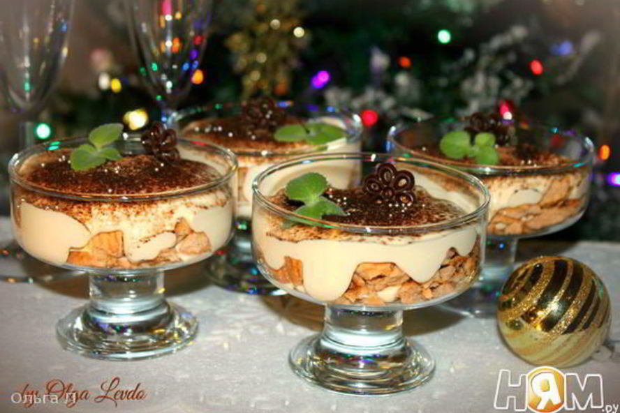 Рецепт домашний десерт тирамису