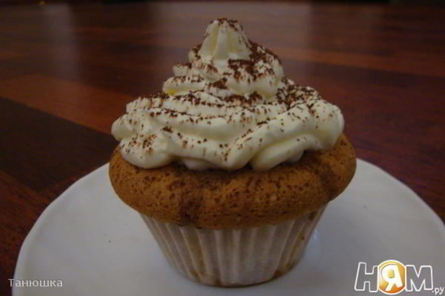 Рецепт капкейки тирамису