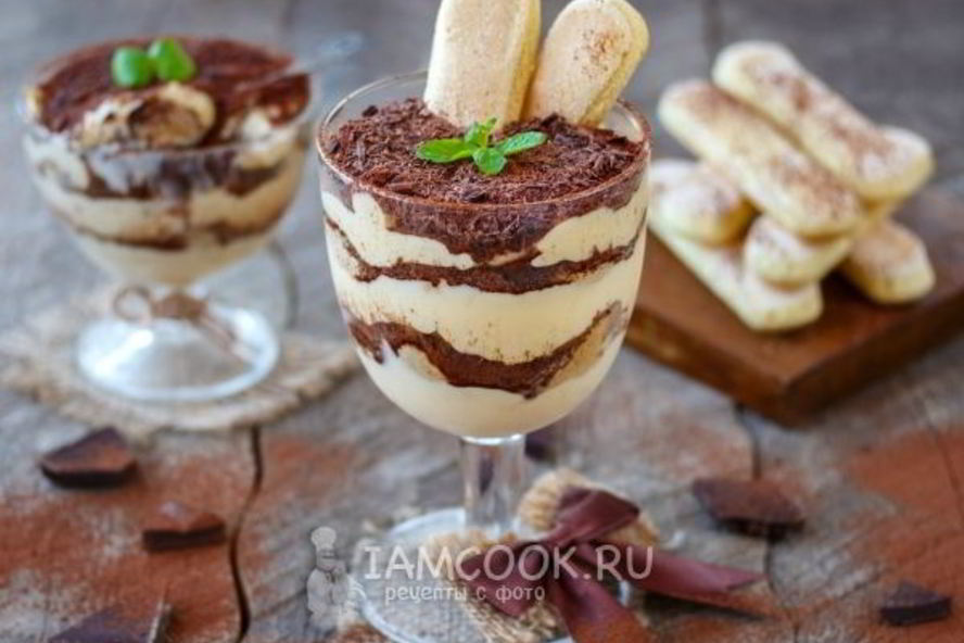 Рецепт тирамису без маскарпоне