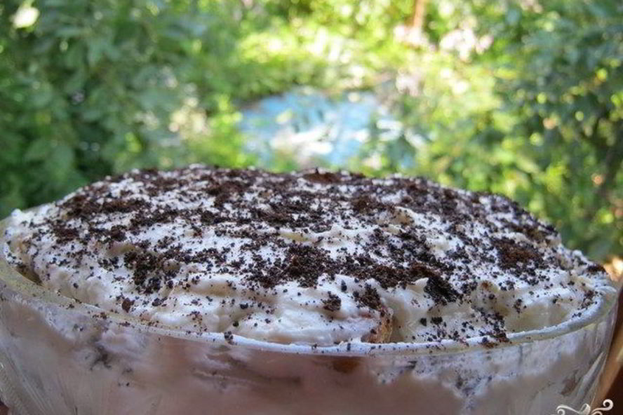 Рецепт тирамису из печенья и творога