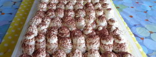 тирамису манго-шоколад. Шаг 16