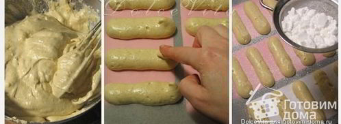 тирамису с рикоттой, орехами и корицей. Шаг 3