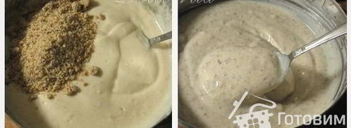 тирамису с рикоттой, орехами и корицей. Шаг 6