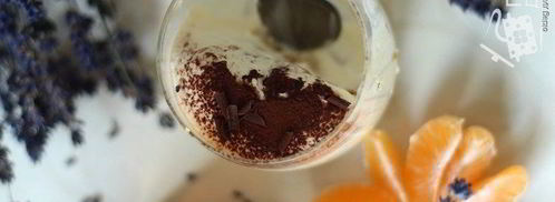 тирамису с завариванием желтков сиропом. Шаг 4