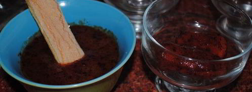 тирамису со вкусом сливы. Шаг 4
