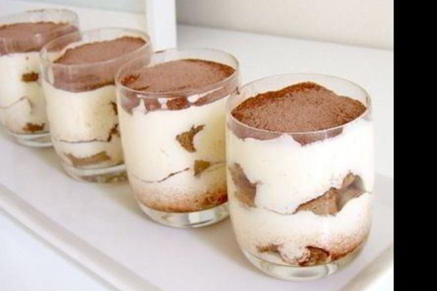 Рецепт тирамису в стакане