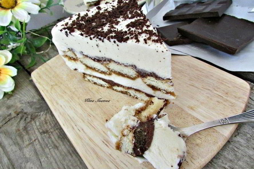 Рецепт торт-мороженое тирамису