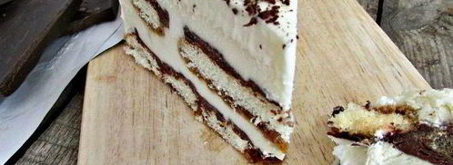 торт-мороженое тирамису. Шаг 15