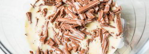 трюфели из молочного шоколада с лавандой и медом. Шаг 8