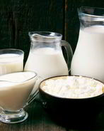 Творог из молока и кефира