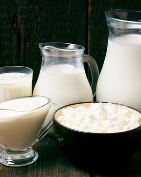 Творог из молока и кефира