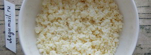 творог с зефирным кремом. Шаг 2