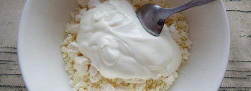 творог с зефирным кремом. Шаг 4