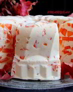 Творожно-сливочный десерт с папайей