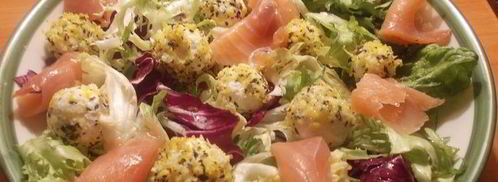 творожные шарики с семгой. Шаг 4