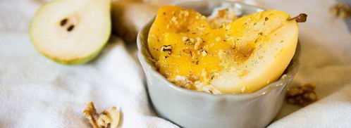 вареная груша с манговым соусом. Шаг 7