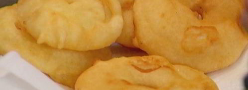 яблочные кольца в кляре. Шаг 6